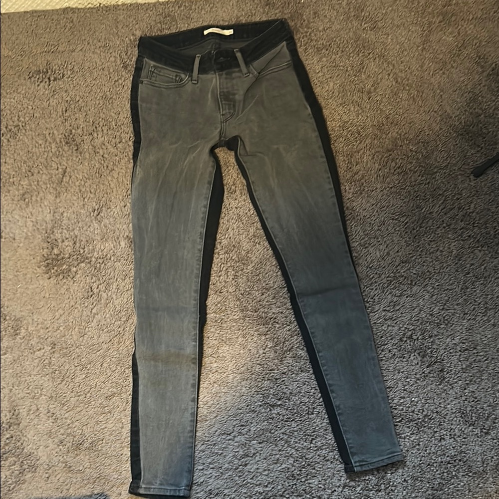 Women's Gray Skinny Jeans